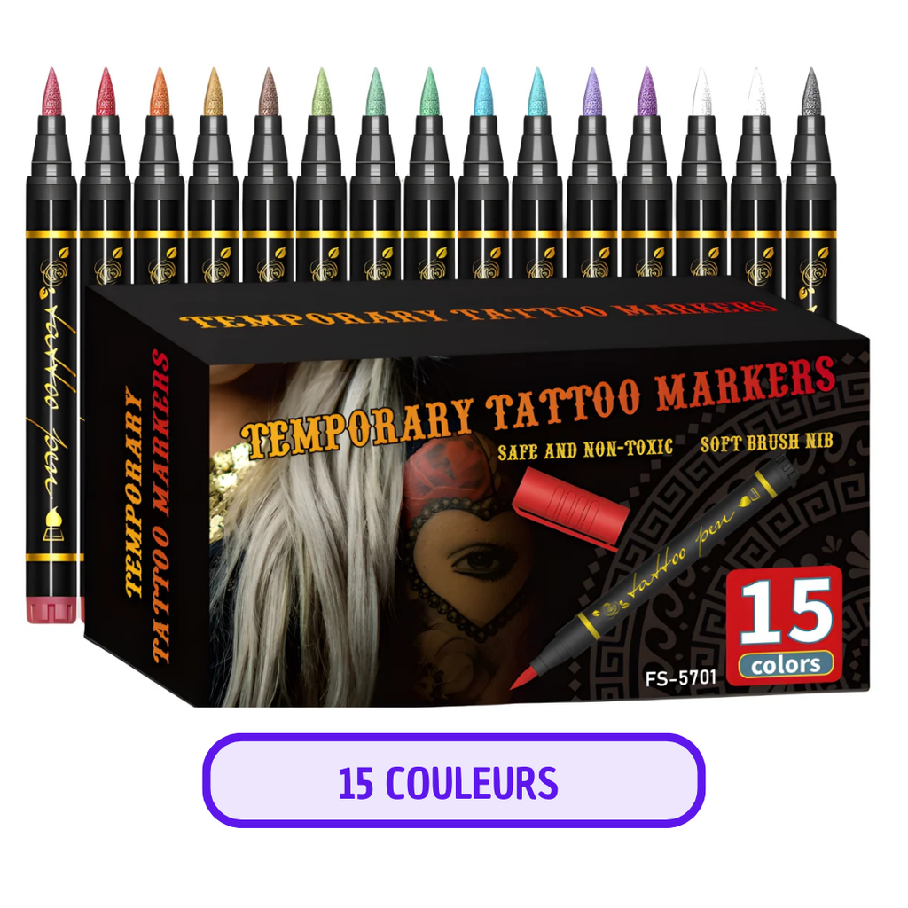 Marqueur Faux Tatouage Waterproof