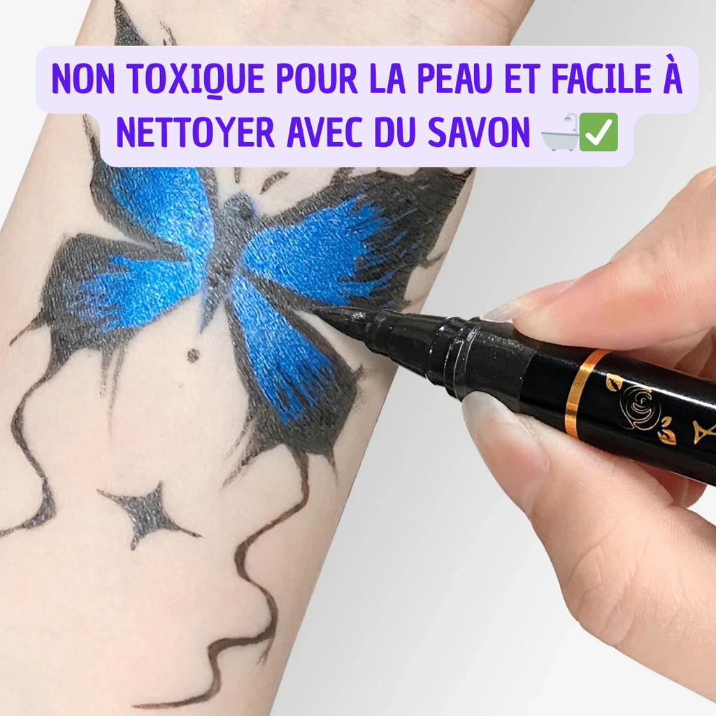 Marqueur Faux Tatouage Waterproof