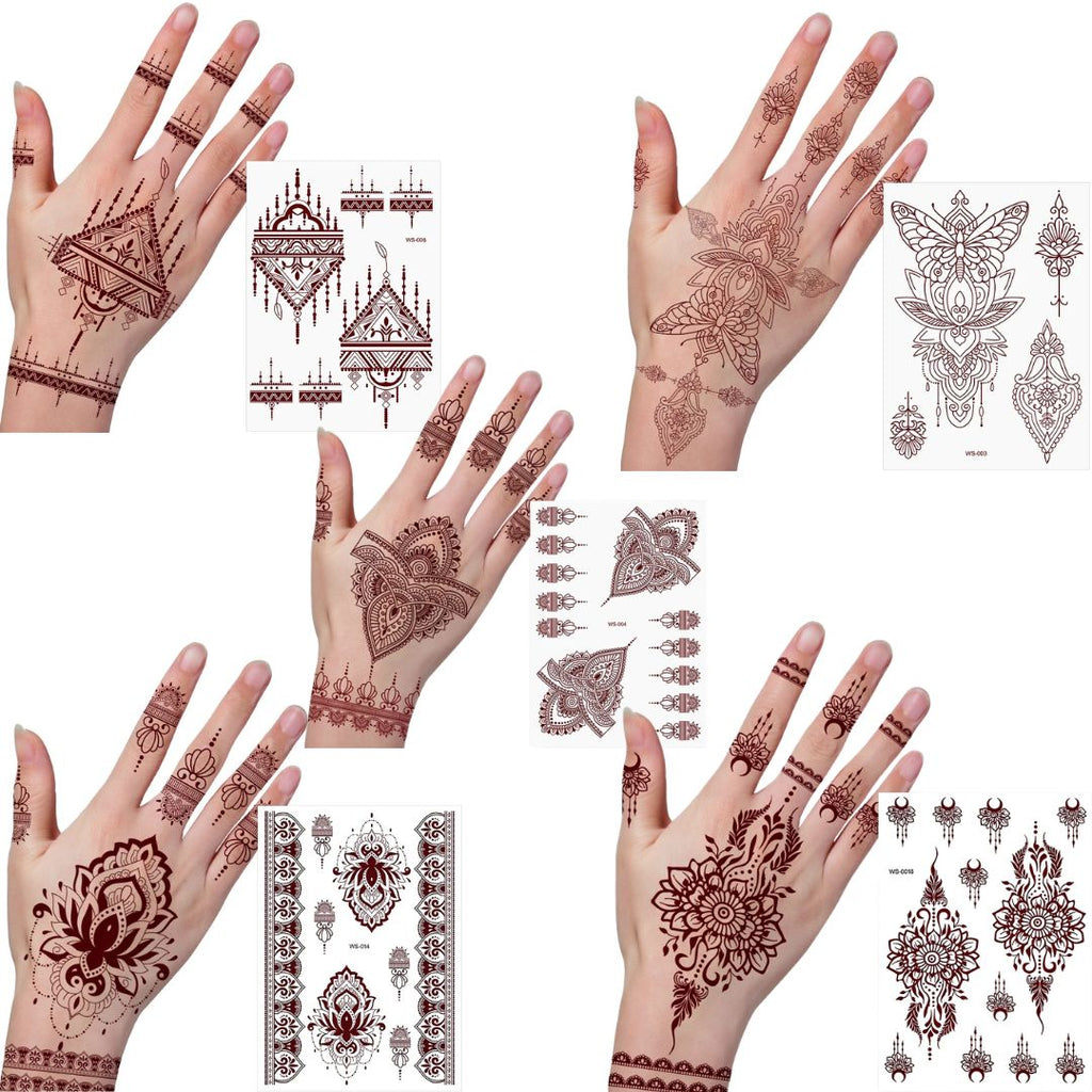 Henné stickers waterproof