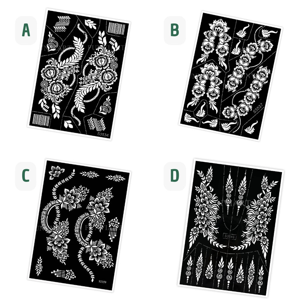 Pochoir tatouage temporaire réutilisable