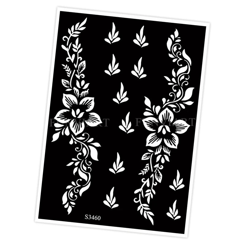 Pochoir tatouage temporaire réutilisable