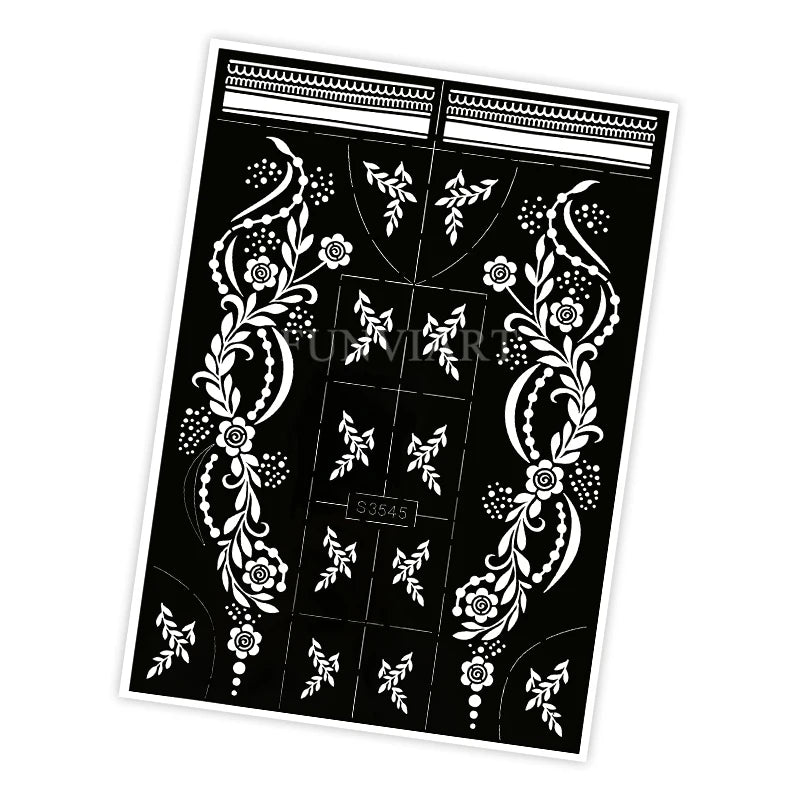 Pochoir tatouage temporaire réutilisable