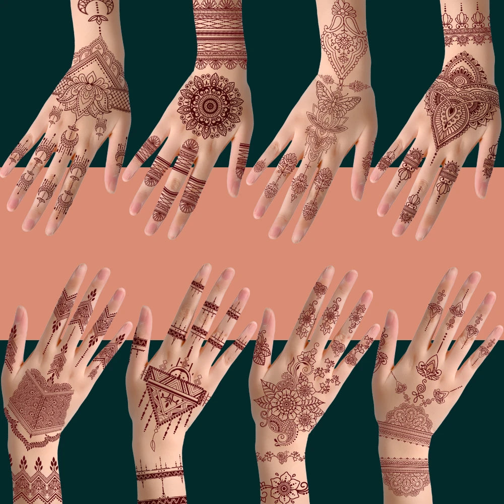 Henné stickers waterproof