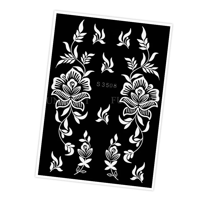 Pochoir tatouage temporaire réutilisable