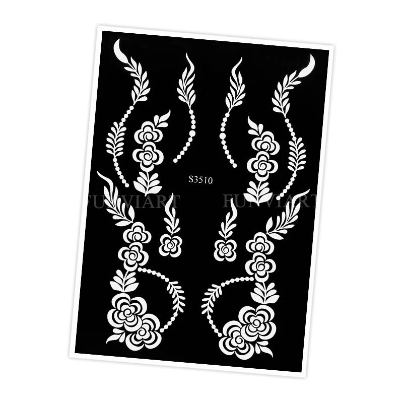 Pochoir tatouage temporaire réutilisable