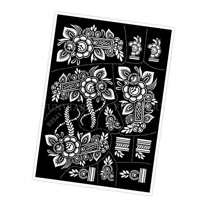 Pochoir tatouage temporaire réutilisable