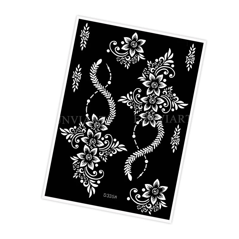 Pochoir tatouage temporaire réutilisable