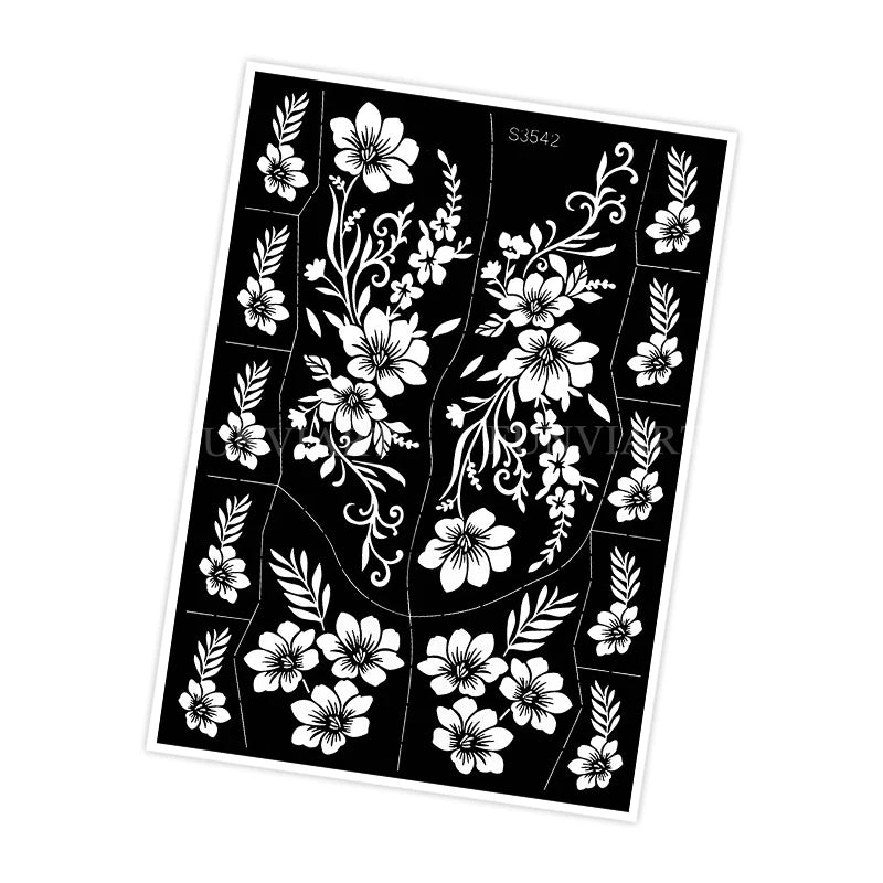 Pochoir tatouage temporaire réutilisable