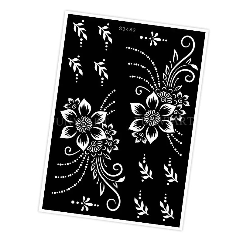 Pochoir tatouage temporaire réutilisable