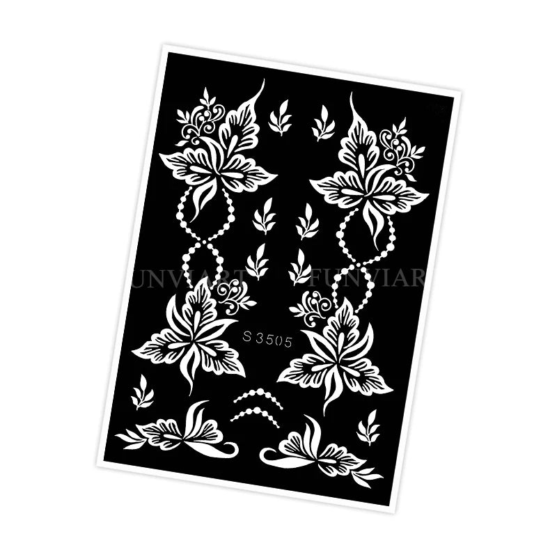 Pochoir tatouage temporaire réutilisable