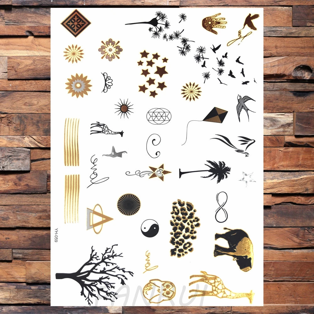 Bijoux tatouage et waterproof