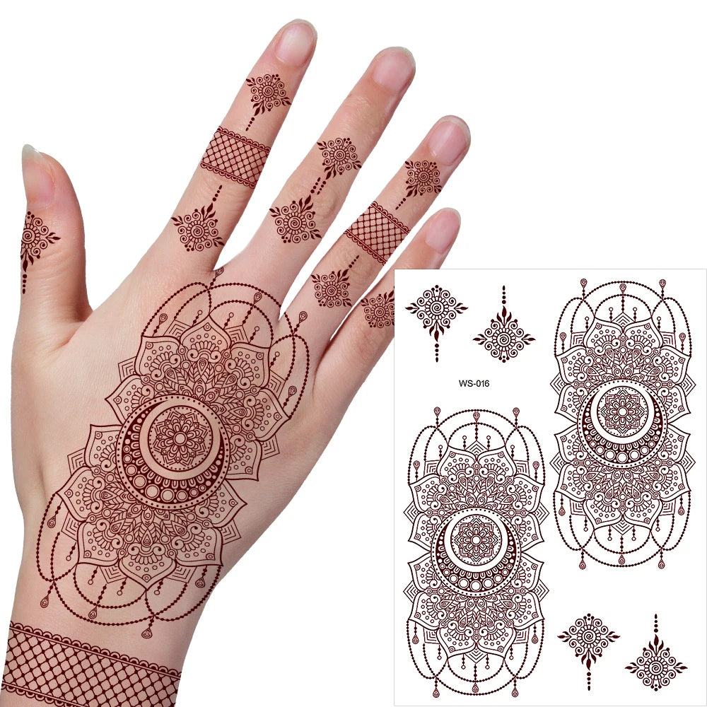Henné stickers waterproof