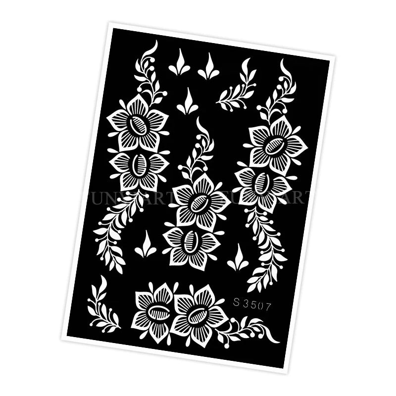 Pochoir tatouage temporaire réutilisable