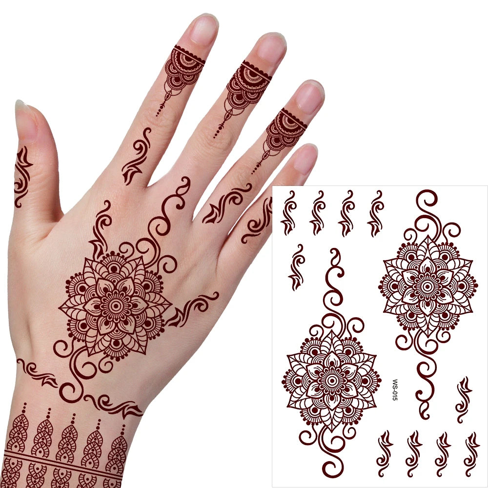 Henné stickers waterproof