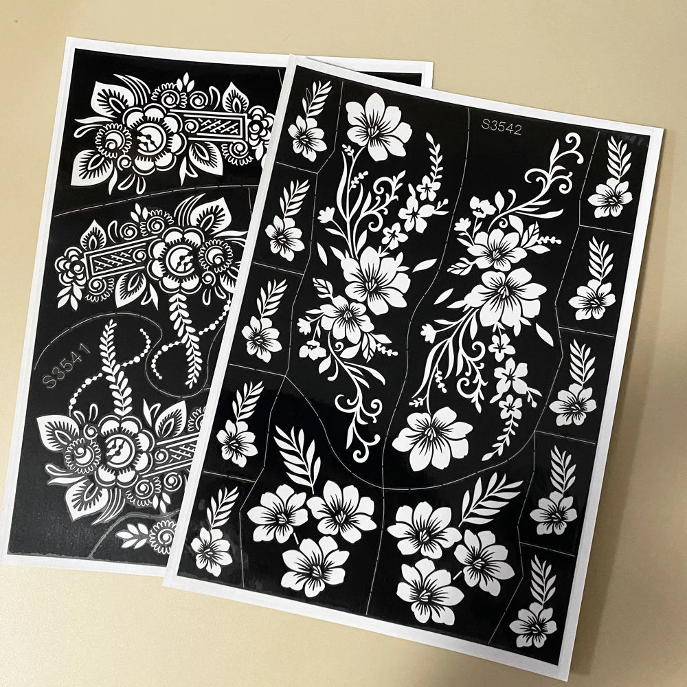 Pochoir tatouage temporaire réutilisable