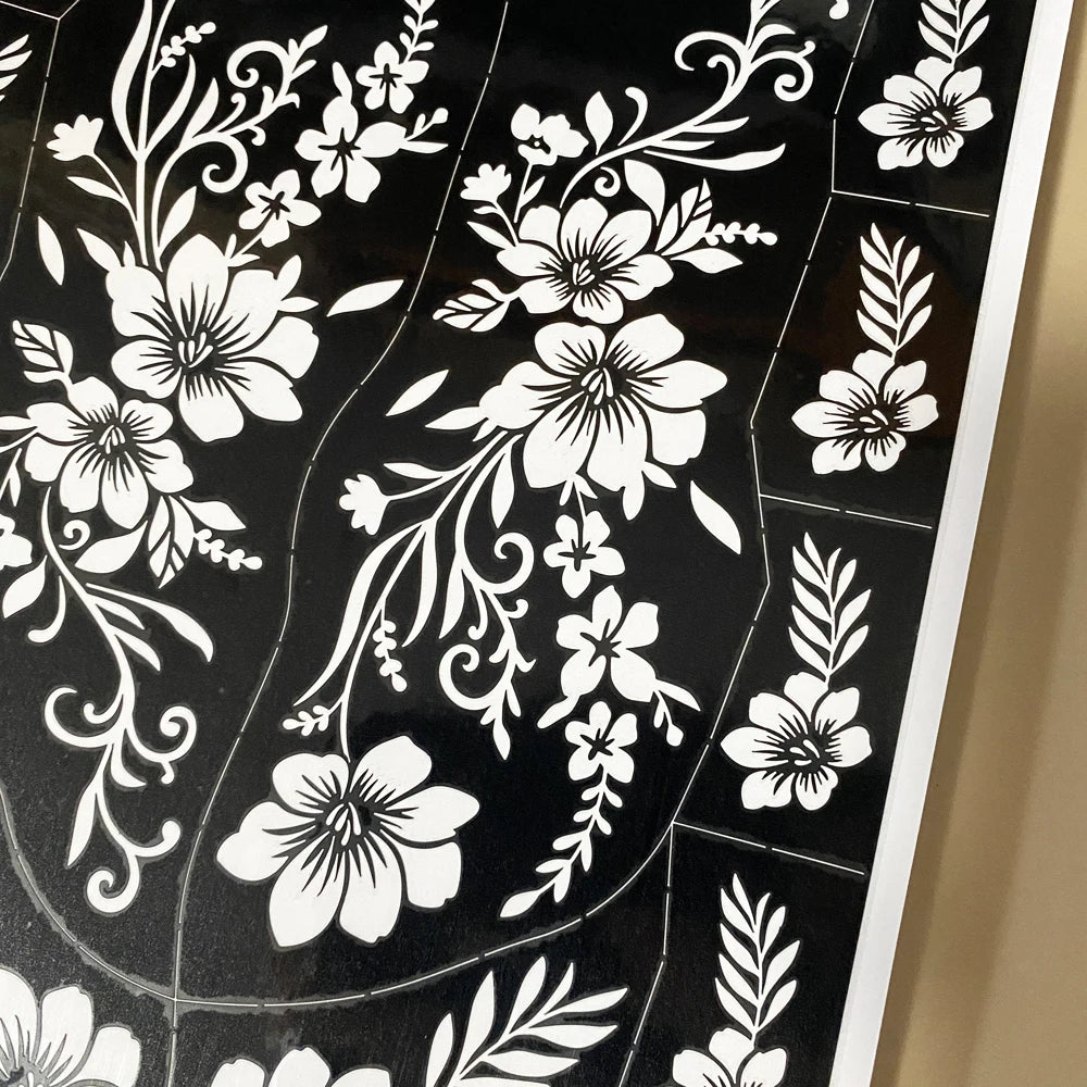 Pochoir tatouage temporaire réutilisable